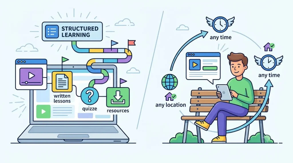 Definition of Online Training Courses
