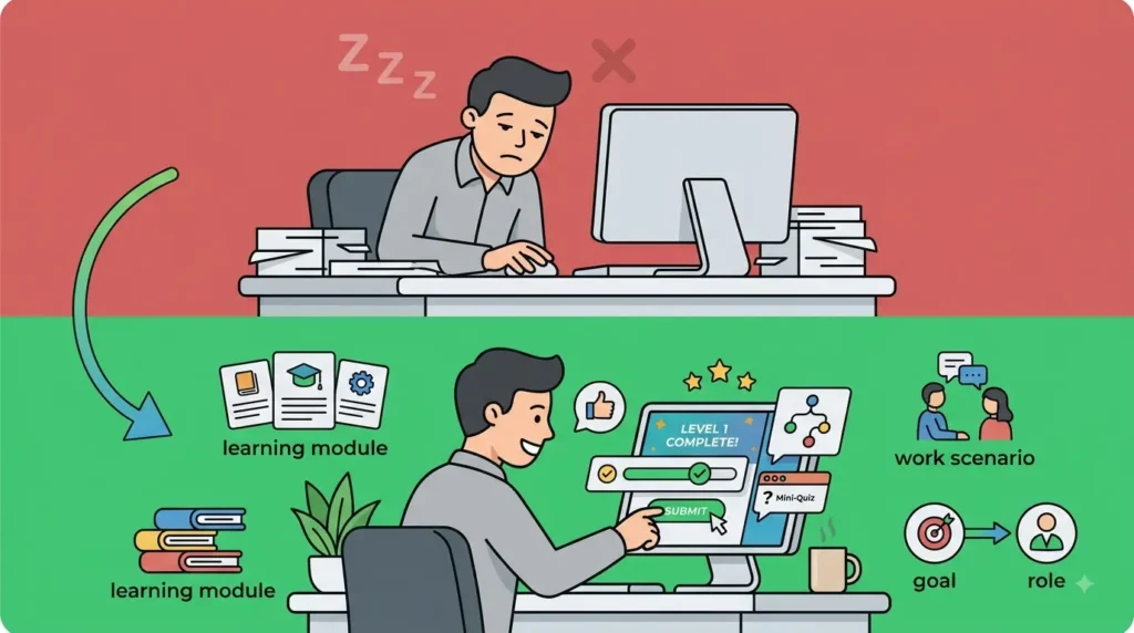 Employee Training Challenges and Solutions:
1. Low Employee Engagement